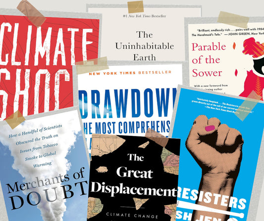 12 Essential Climate and Sustainability Books for Action and Insight | 2024 by Aalia Mauro