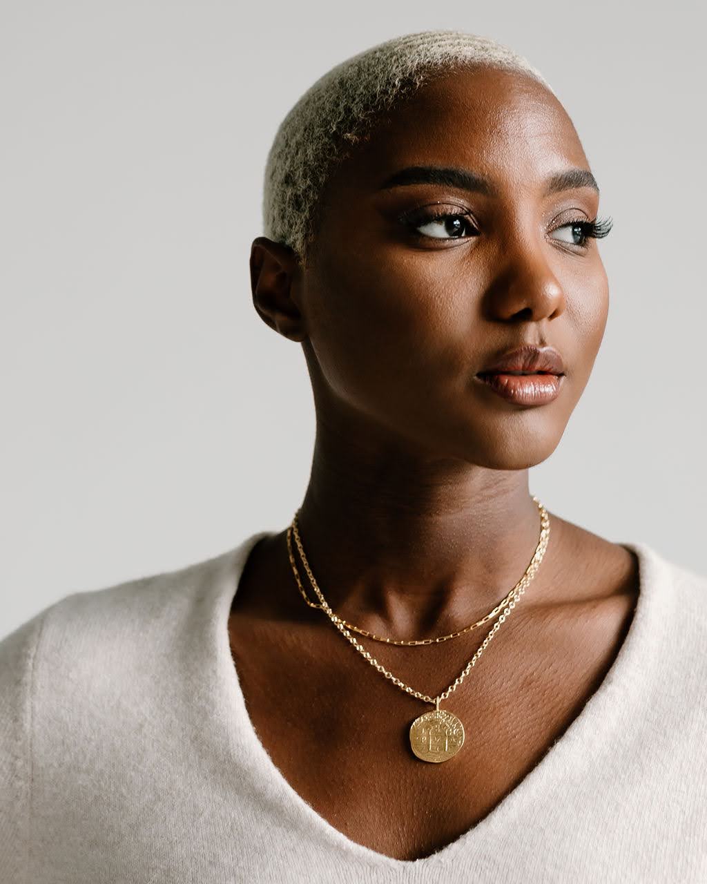 Holly Coin Pendant