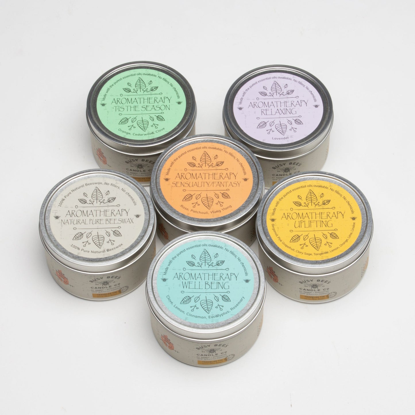 Aromatherapy Travel Tin Candle