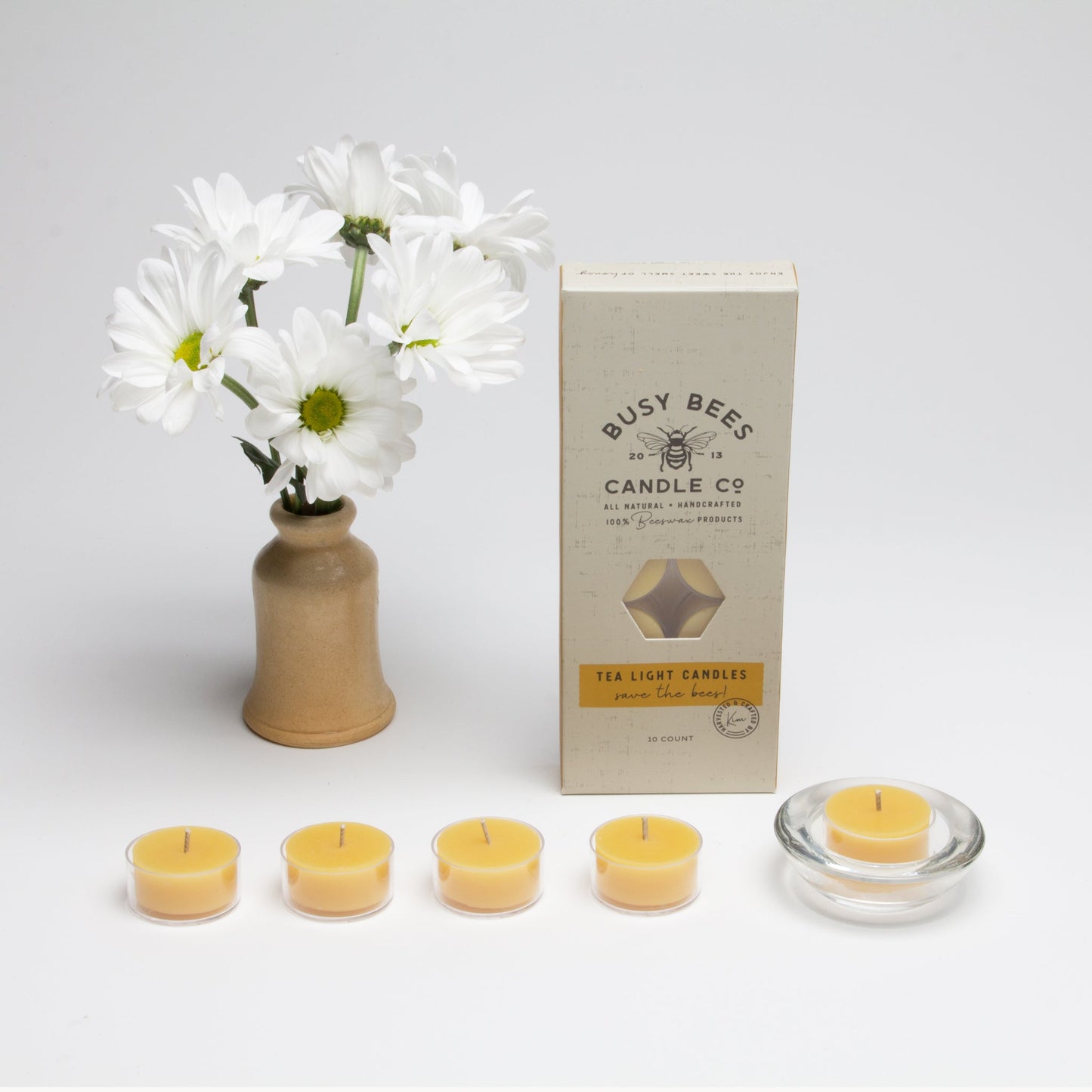 Tealight candles + packaging
