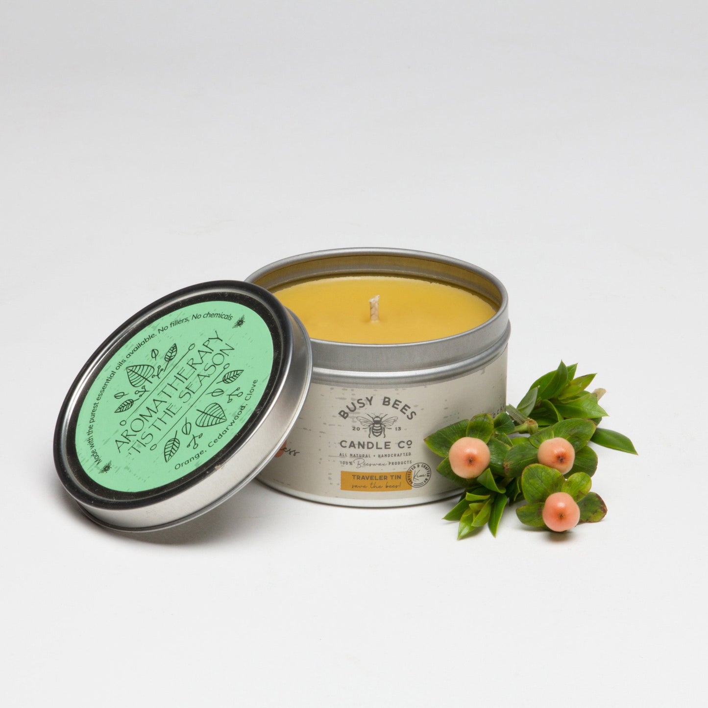 Aromatherapy Travel Tin Candle