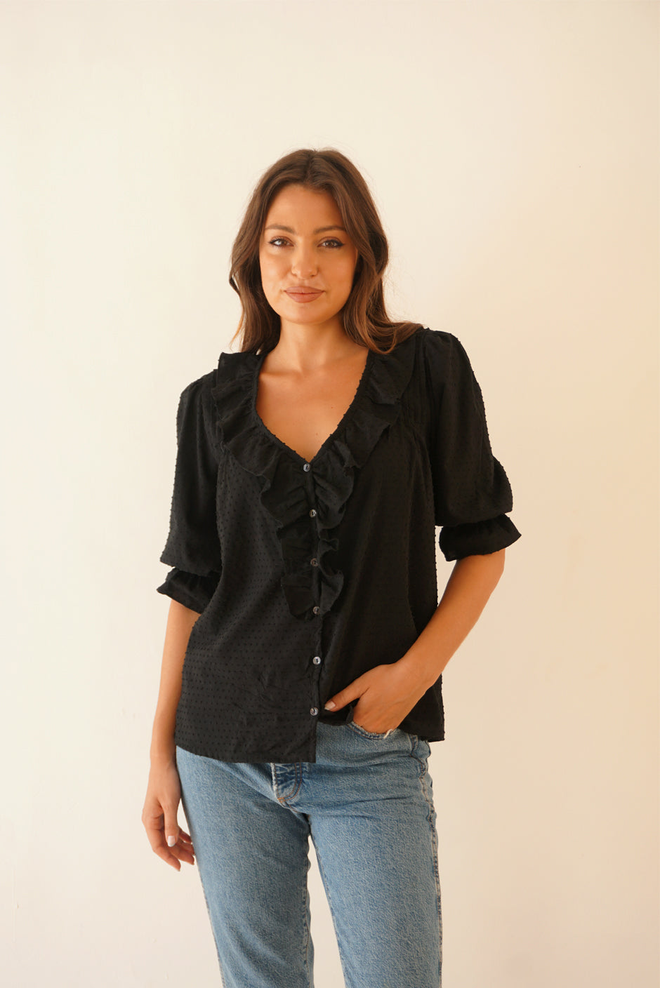 Chloe Shirt in Black