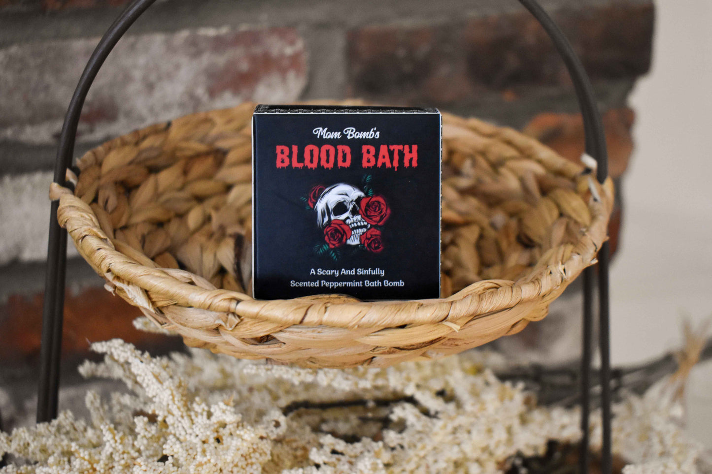 Unveil the Magic of Halloween with Our Blood Bath Bath Bomb: A Spooky Spa Experience Right at Home ๐๐