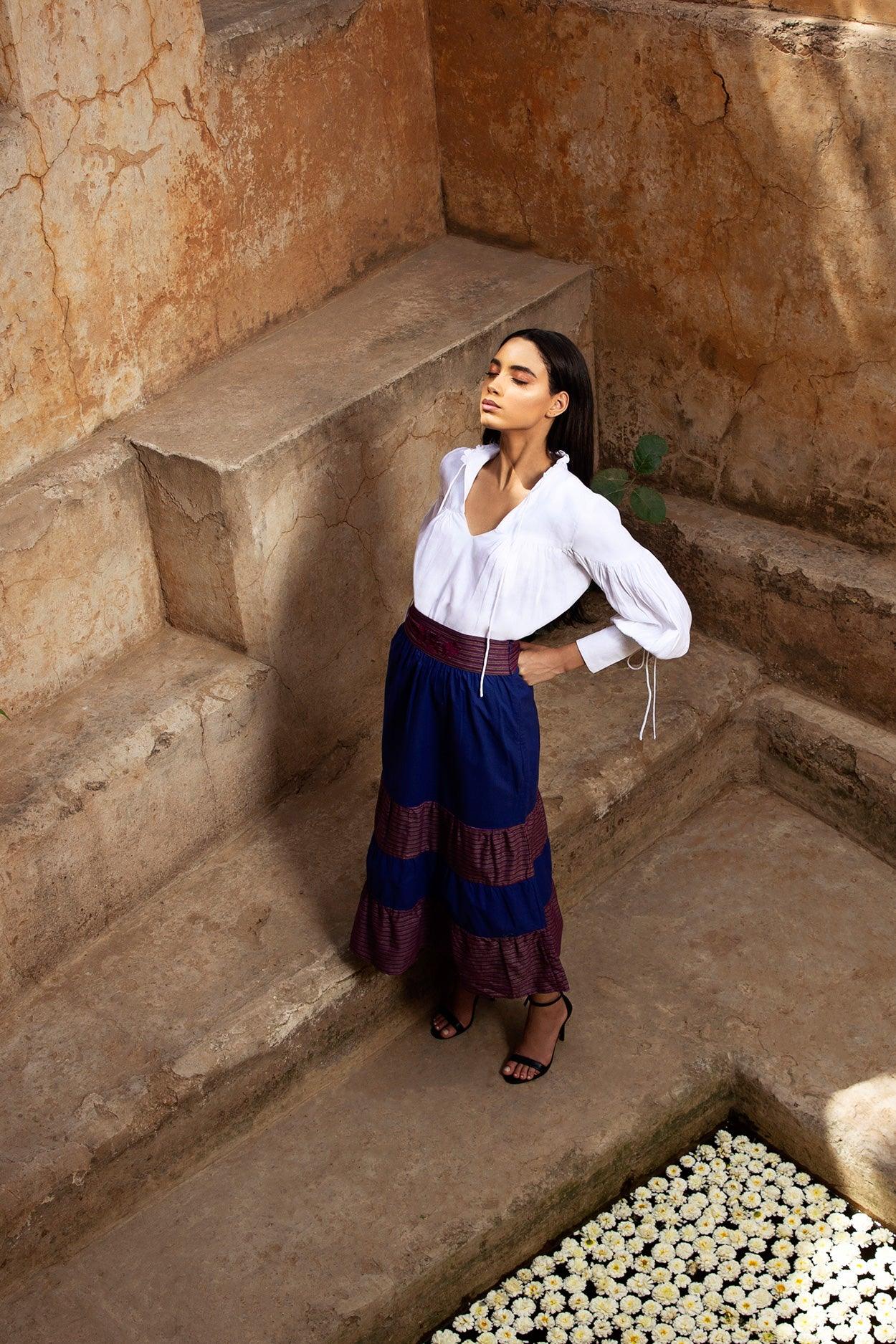 Ella Mermaid Skirt Blue - Hess