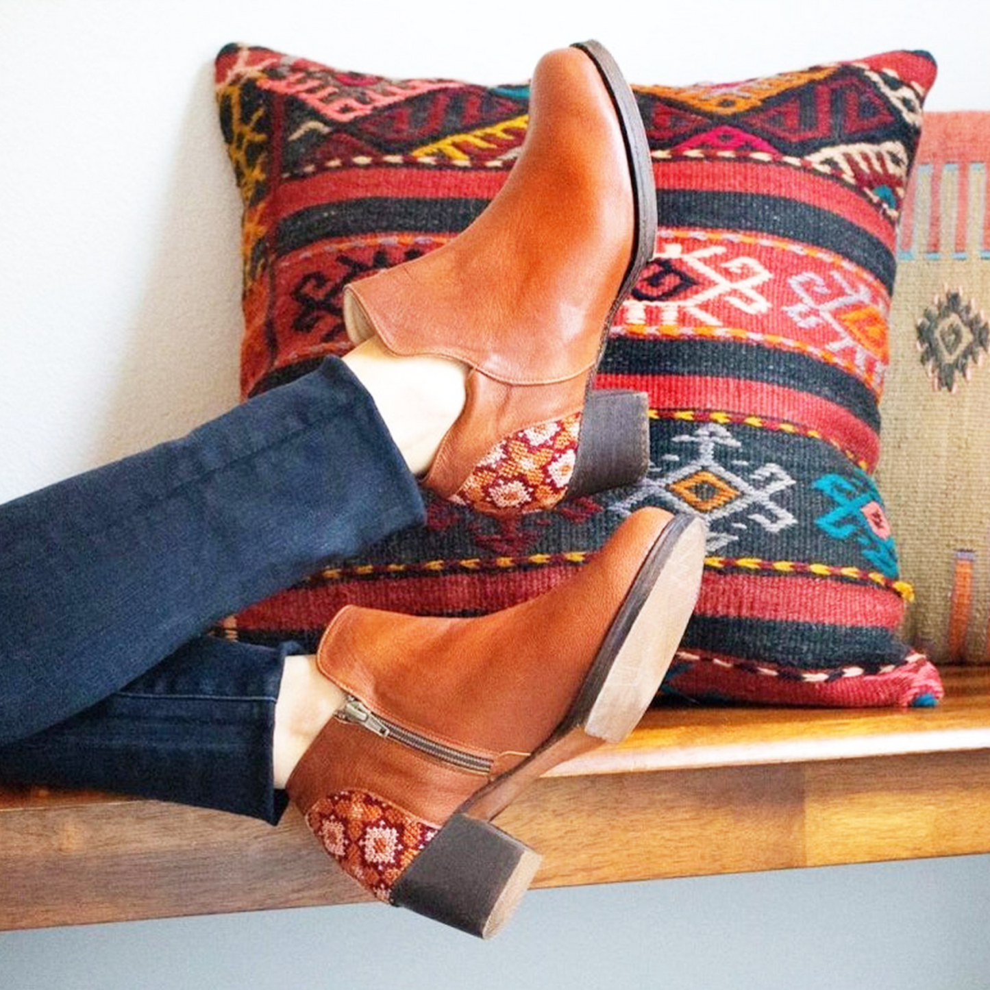 Nasrin Ankle Boot - Brown
