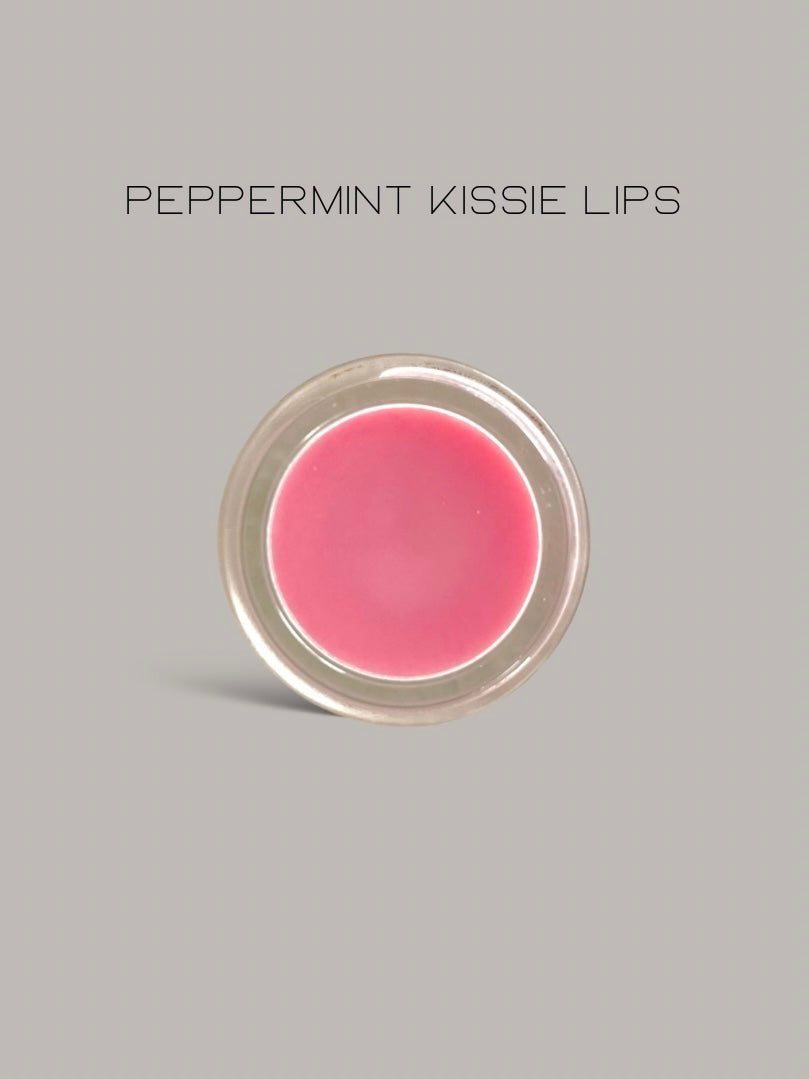Kissie Lips | Luxe Lightly Tinted Lip Balms | Peppermint & Strawberry