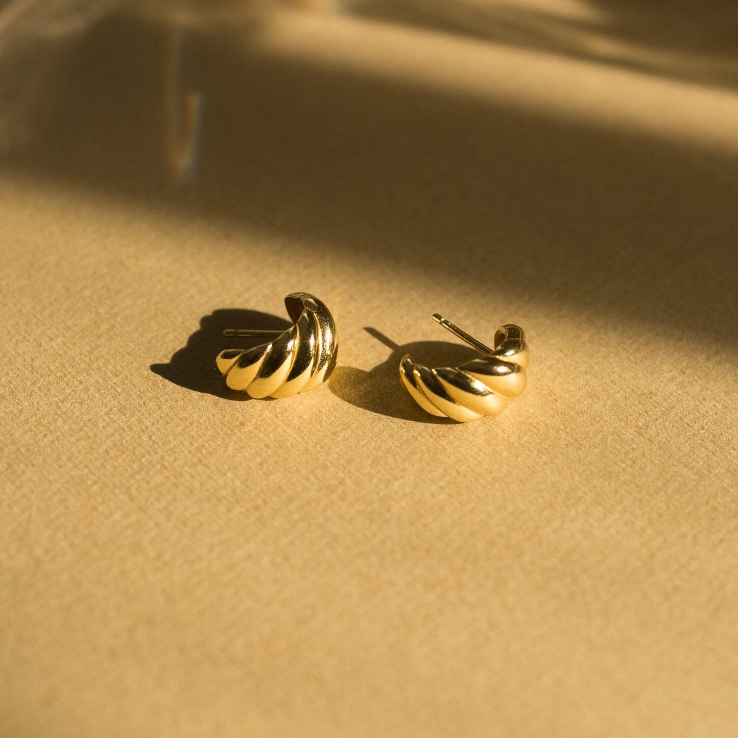 Jess 14k Gold Vermeil Post Earrings