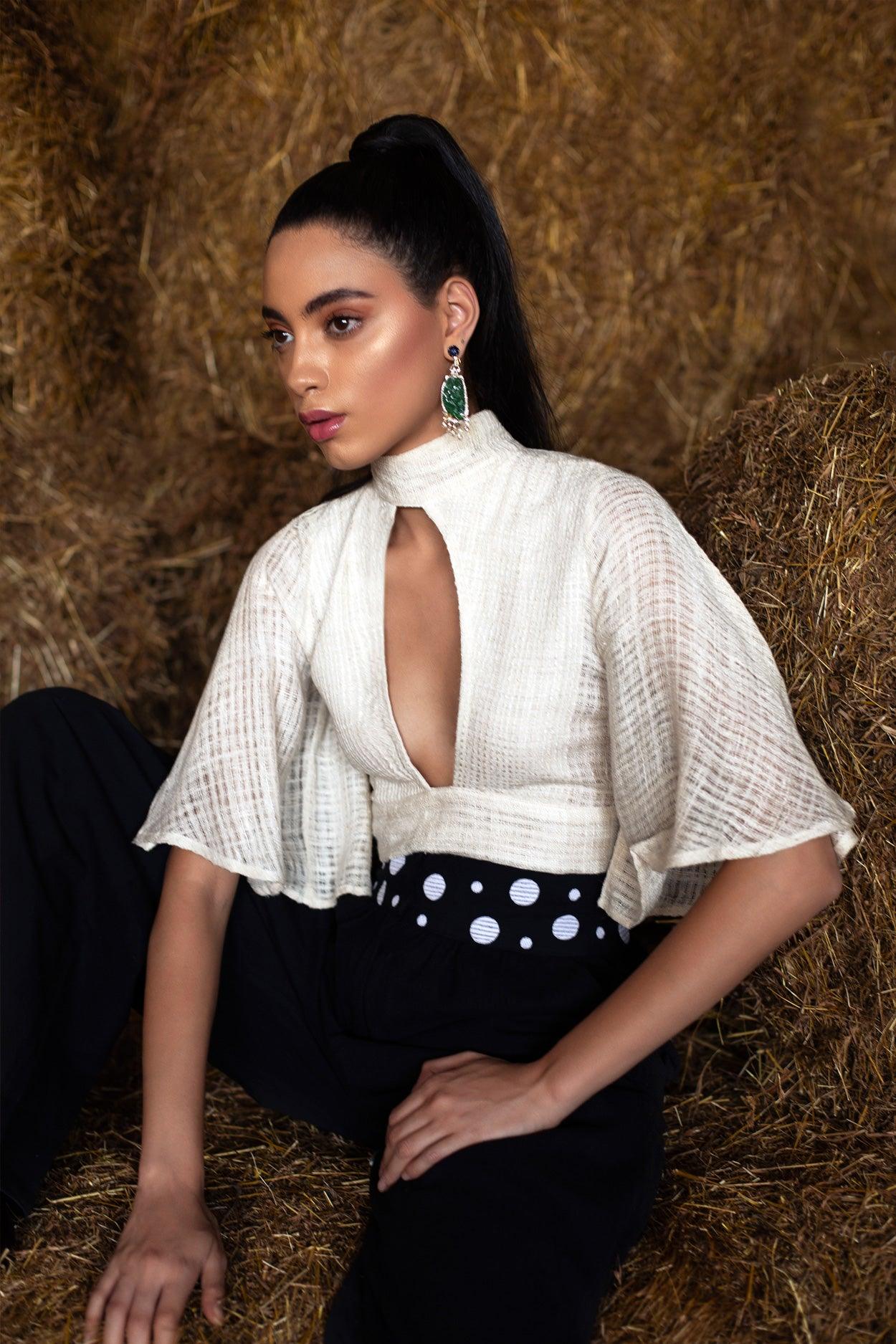 La Gioia Silk Top - Hess