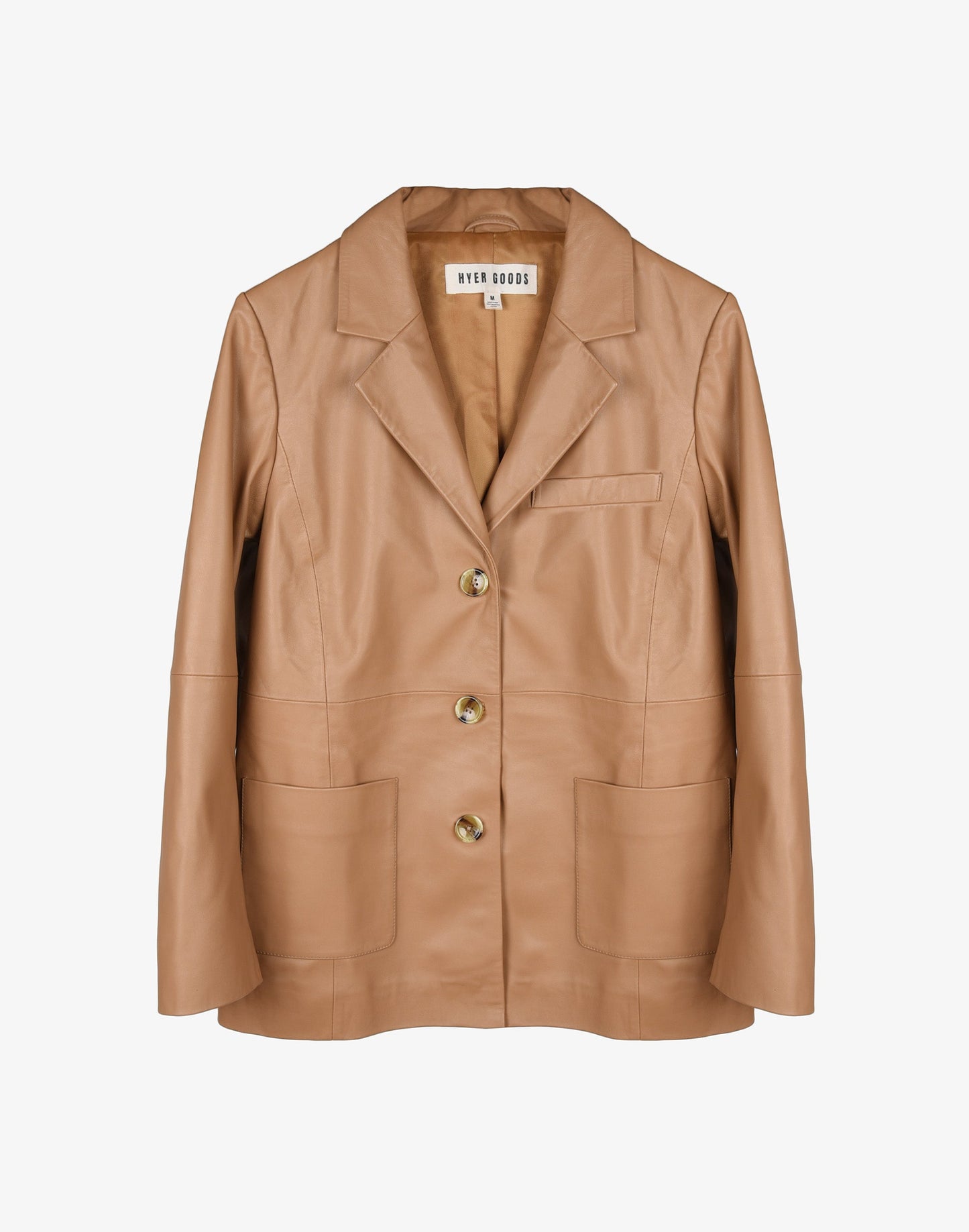 Deadstock Leather Blazer