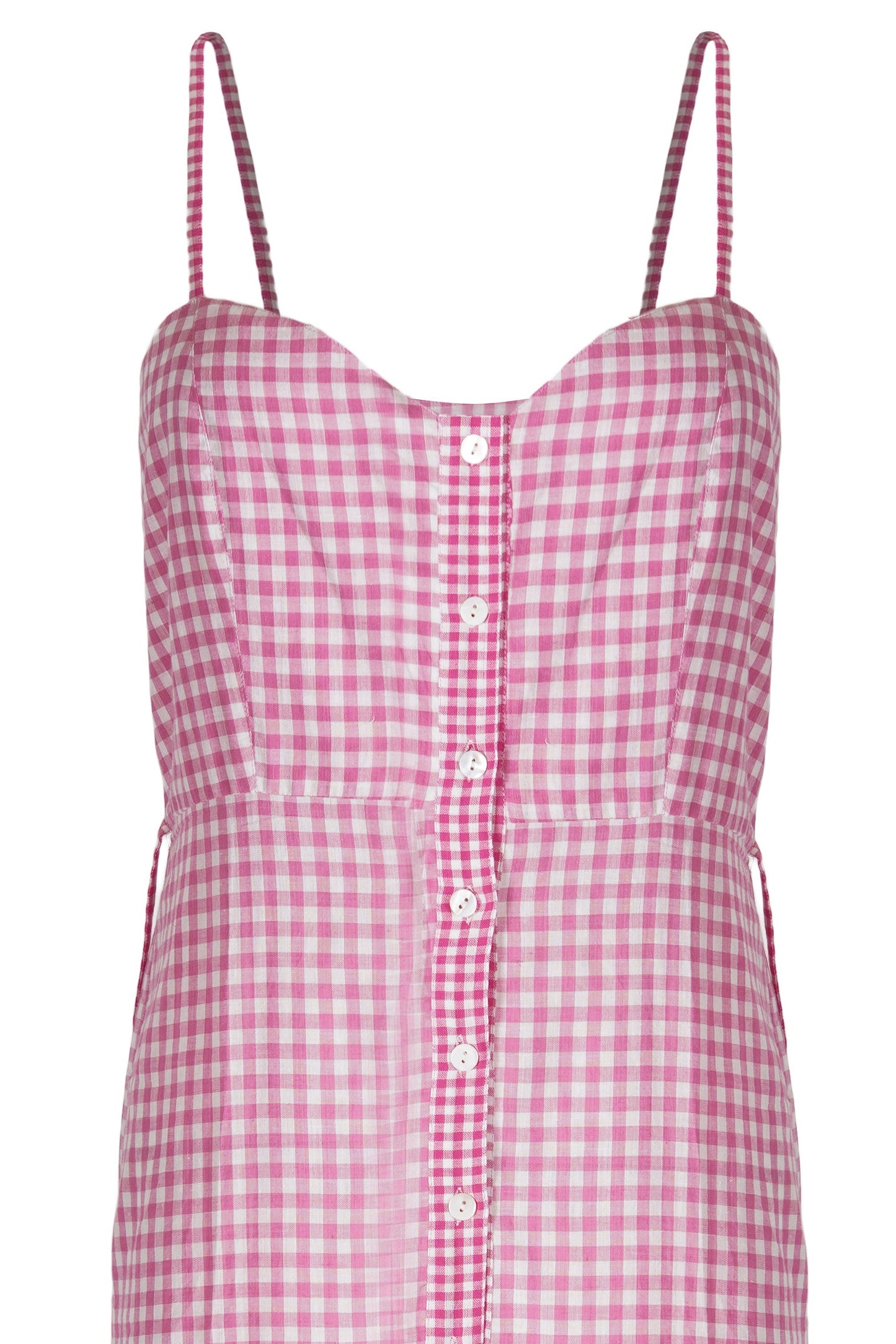 Gigi Vichy Dress Pink