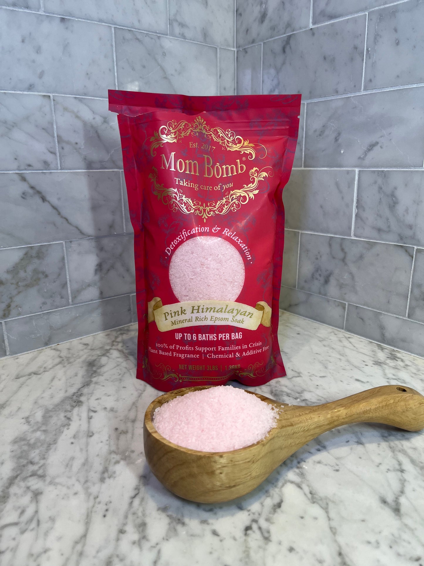 Pink Himalayan Bath Soaks