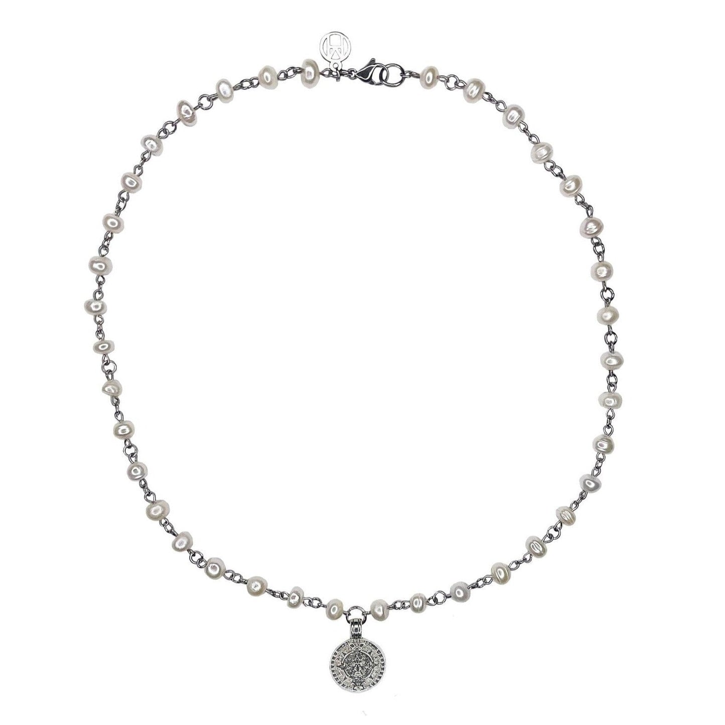 Pearl Coin Necklace