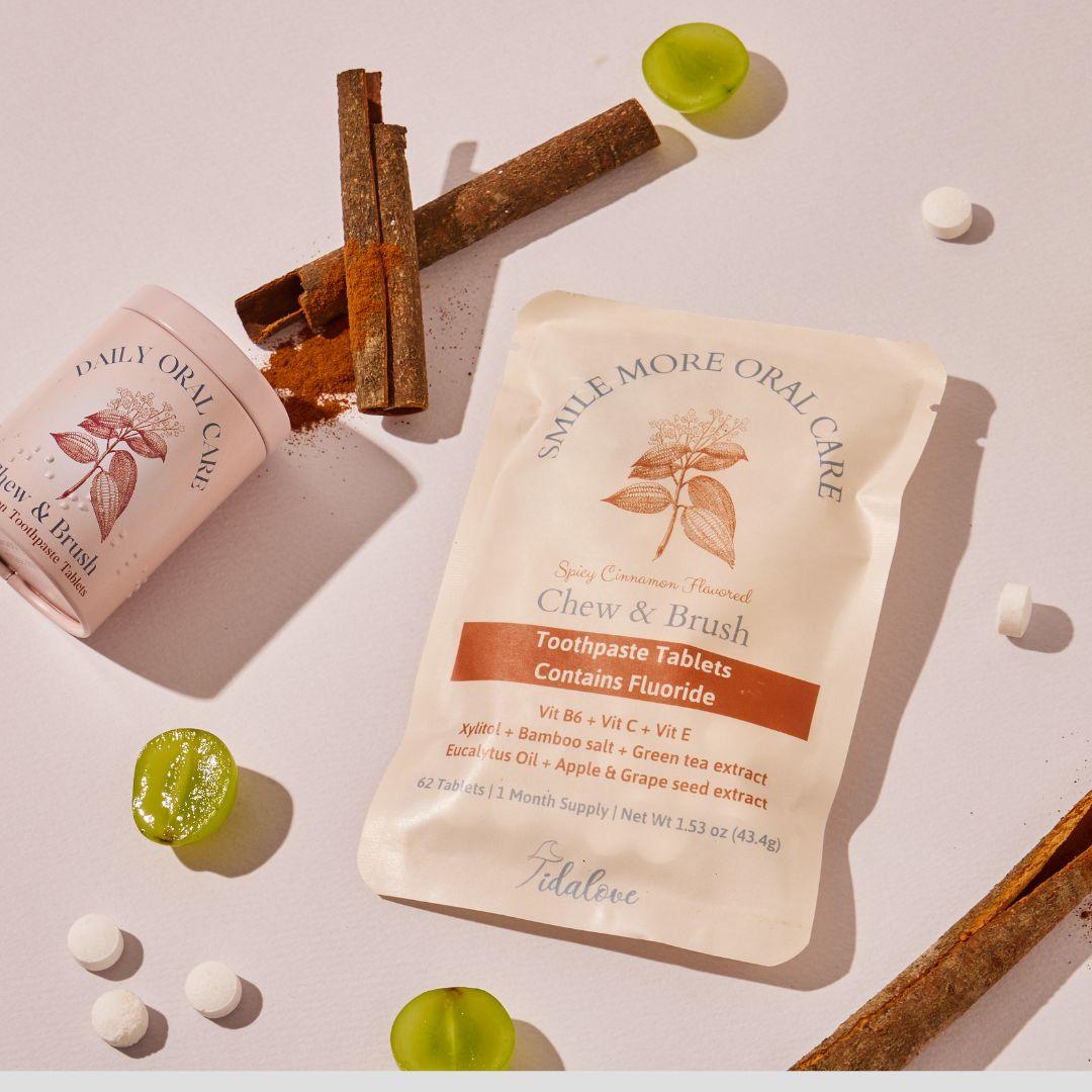 Sweet Cinnamon Toothpaste Tablets