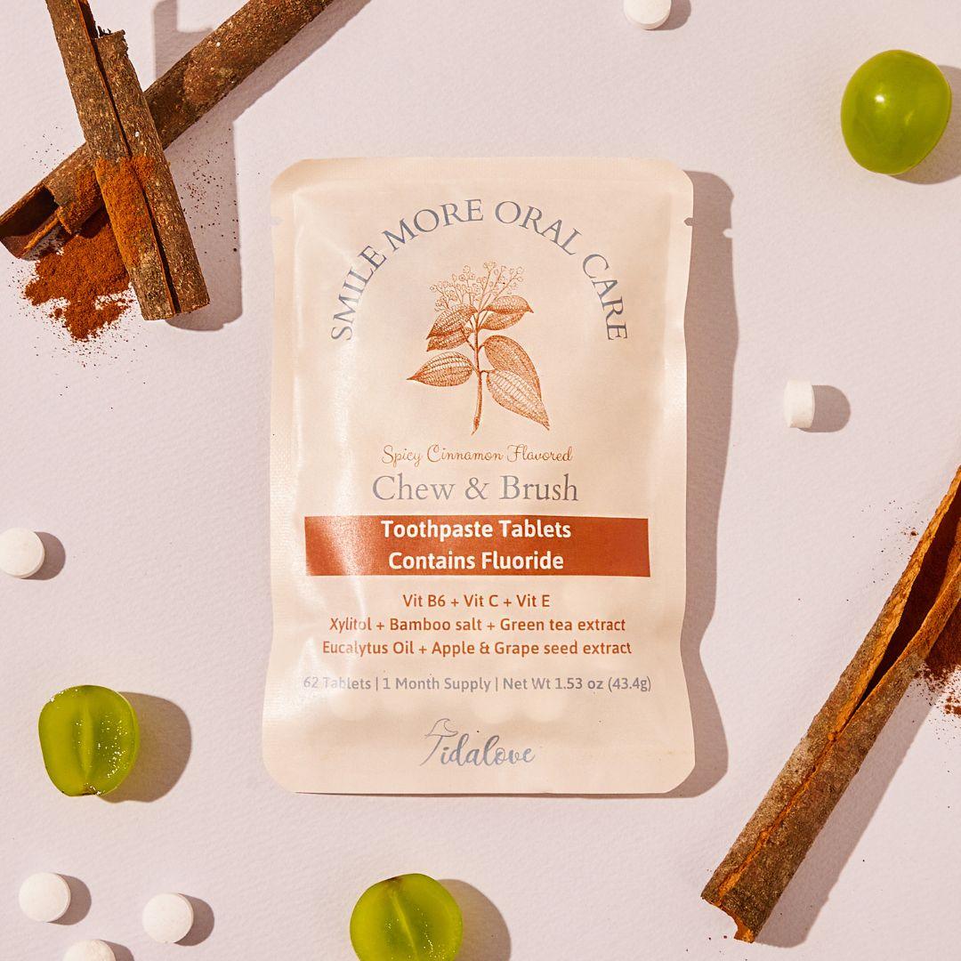 Sweet Cinnamon Toothpaste Tablets