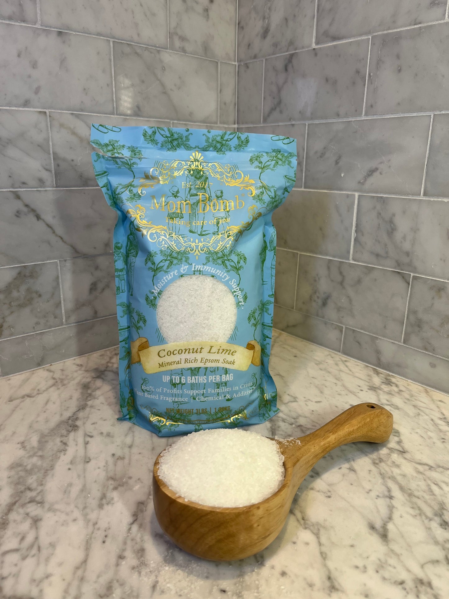 Coconut Lime Bath Soaks