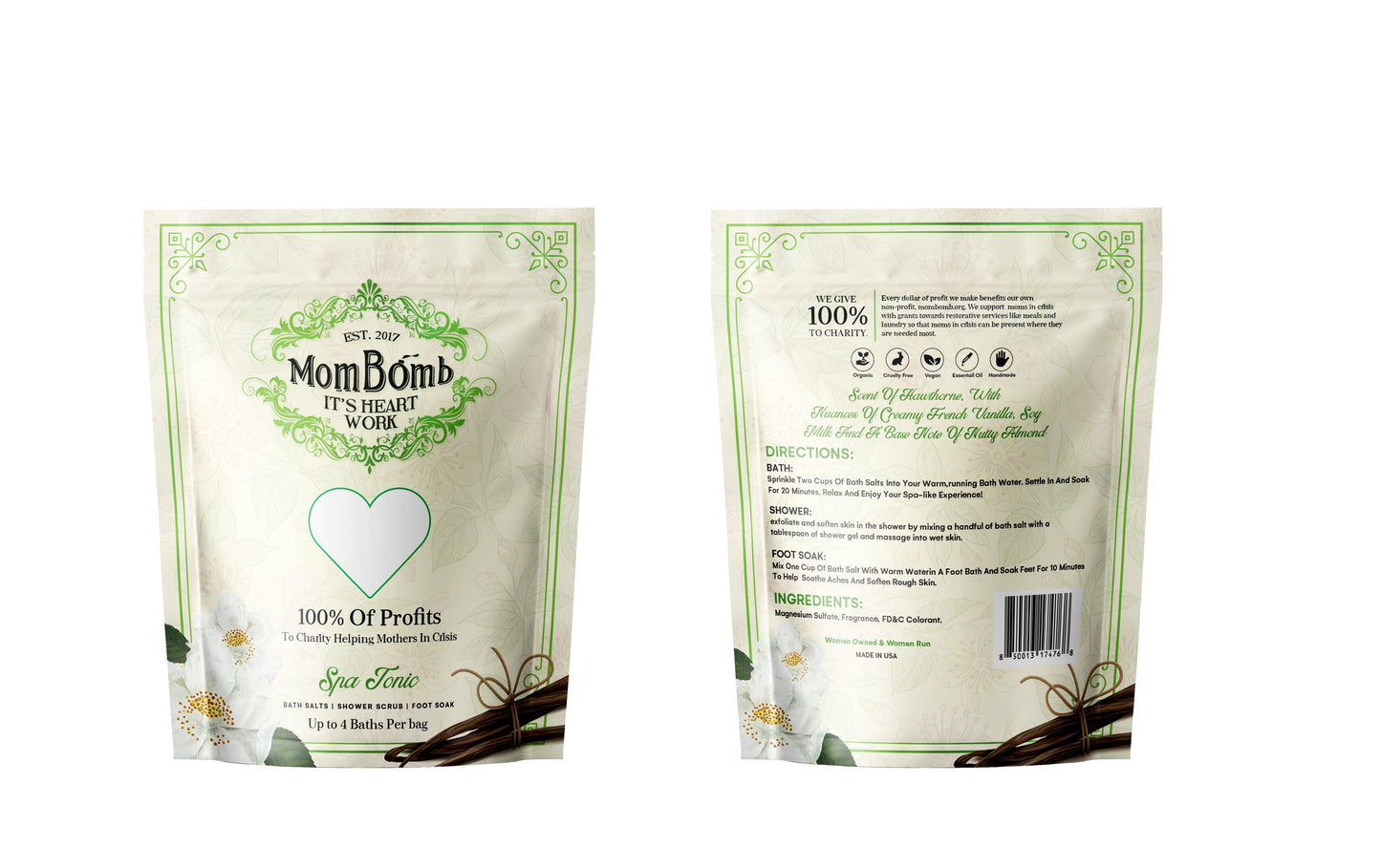 🌿🌸 Spa Tonic Bath Salts: Dive into Nature's Garden Spa! 🌸🌿