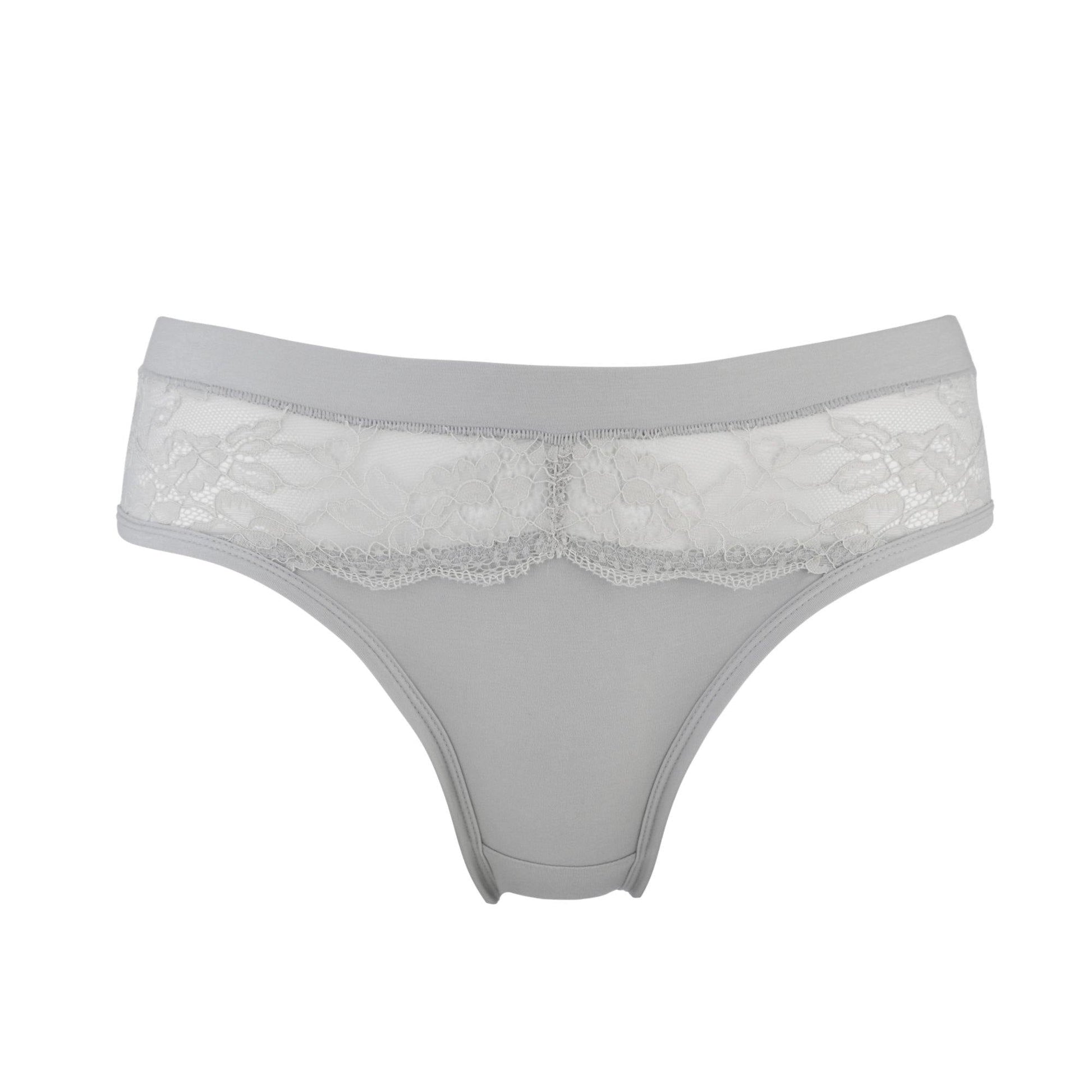 Mercury - Silk & Organic Cotton Brief - Juliemay Lingerie