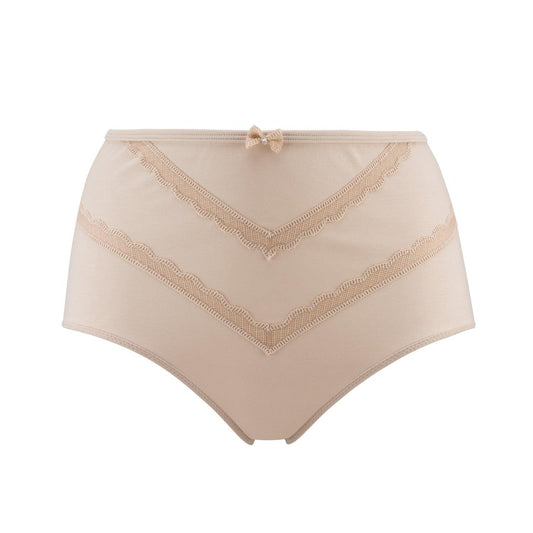 Vanessa- Silk & Organic Cotton Full Brief in Skin Tone Colours - Juliemay Lingerie