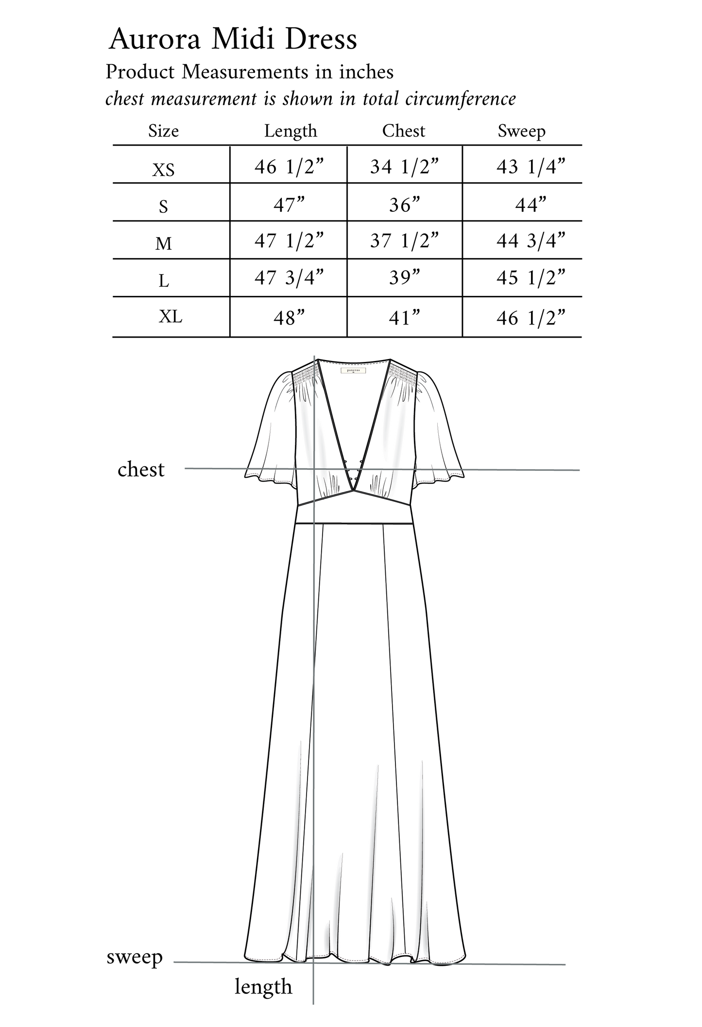 Aurora Midi Dress