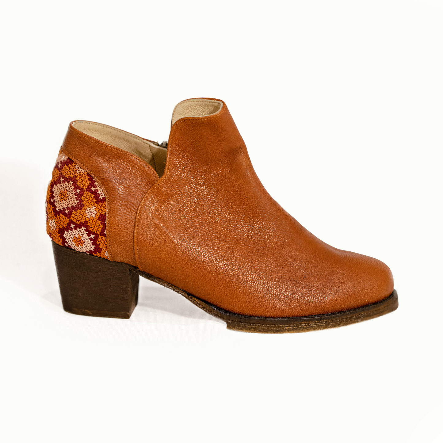Nasrin Ankle Boot - Brown
