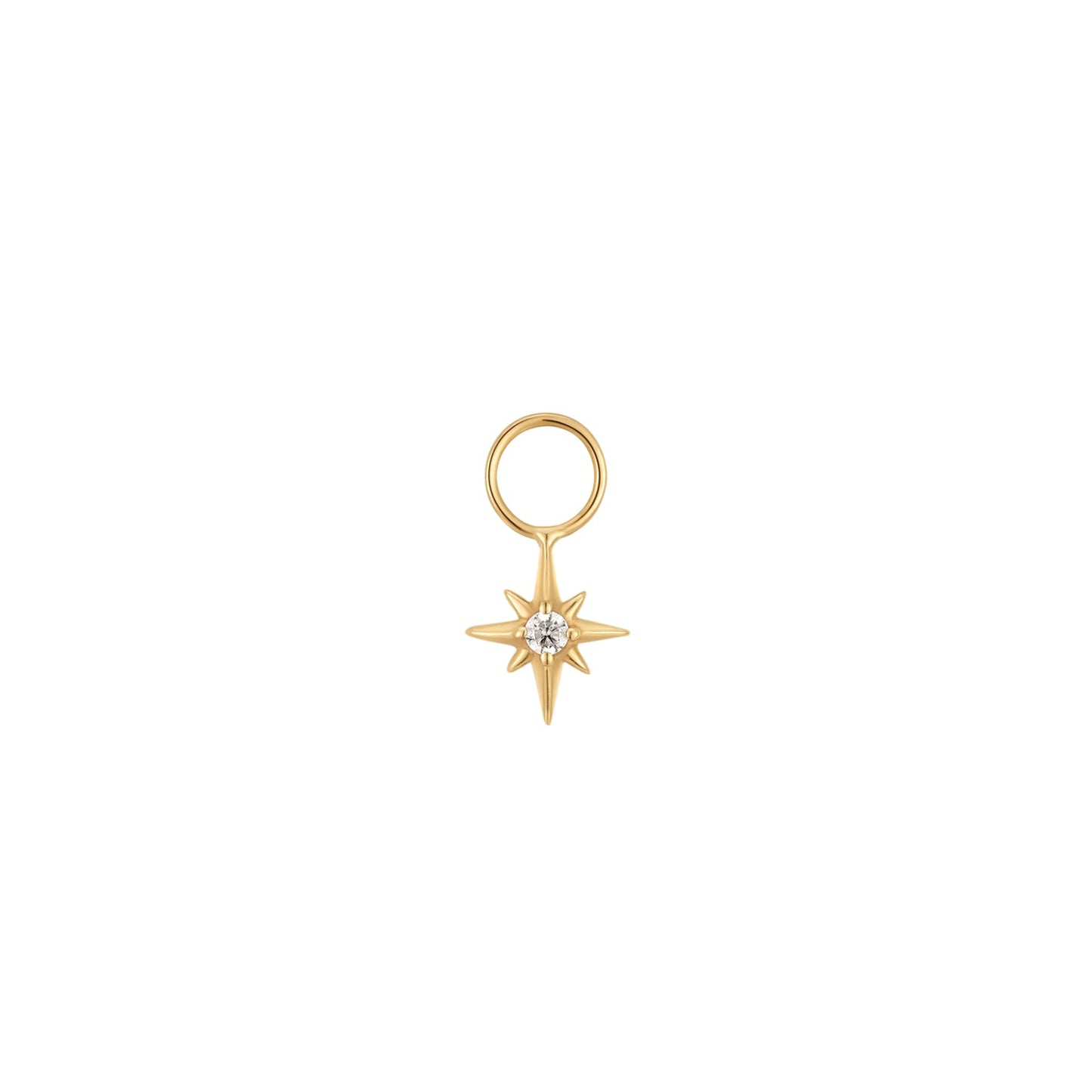 Gold Star Earring Charm