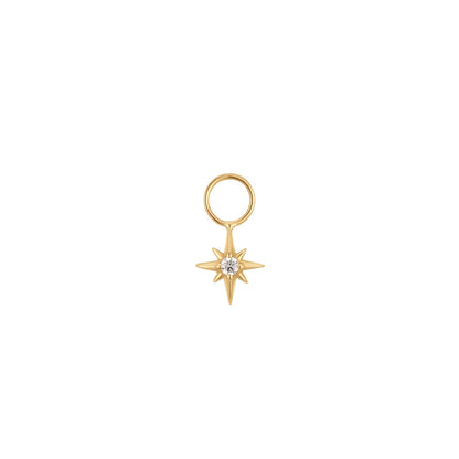 Gold Star Earring Charm