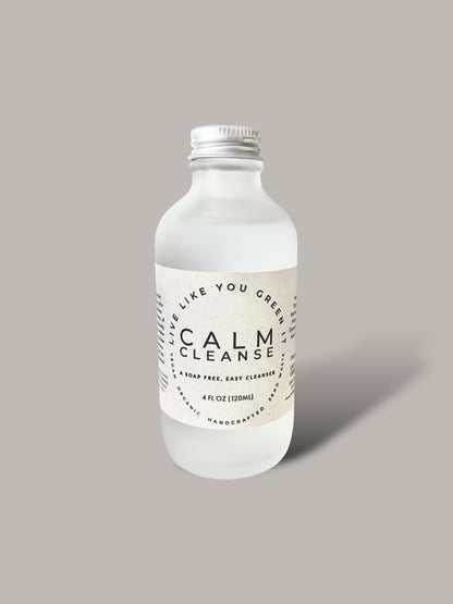 Calm Cleanse | Sensitive Skin Facial Cleanser with Rose Water