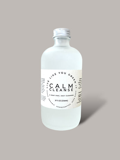 Calm Cleanse | Sensitive Skin Facial Cleanser with Rose Water