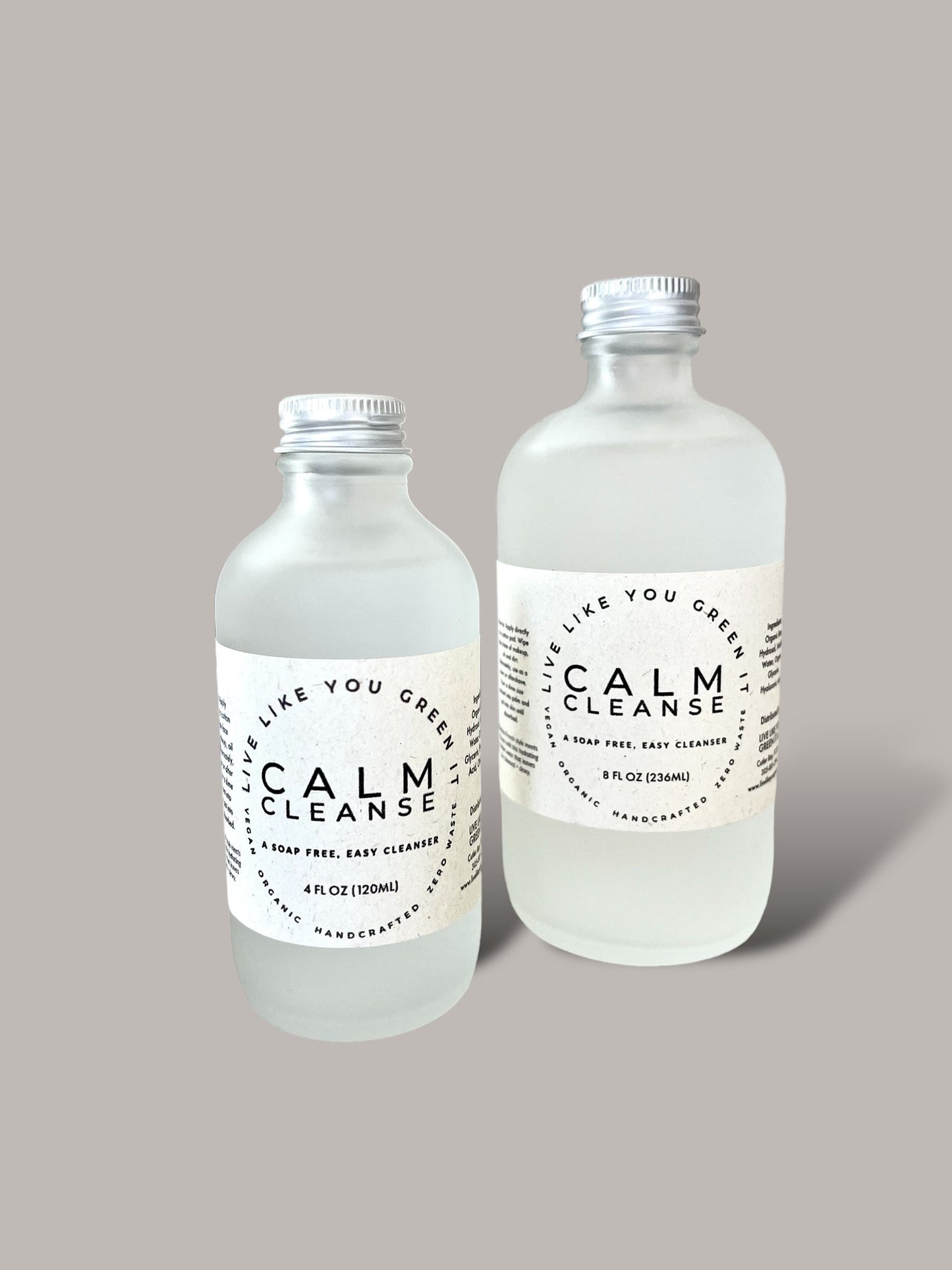 Calm Cleanse | Sensitive Skin Facial Cleanser with Rose Water