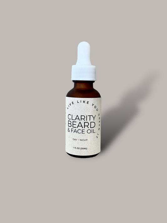 Clarity Beard & Face Oil | Lightweight Oil