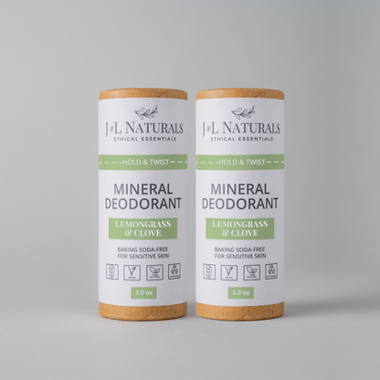 Mineral (Baking Soda-Free) Deodorant (Duo)