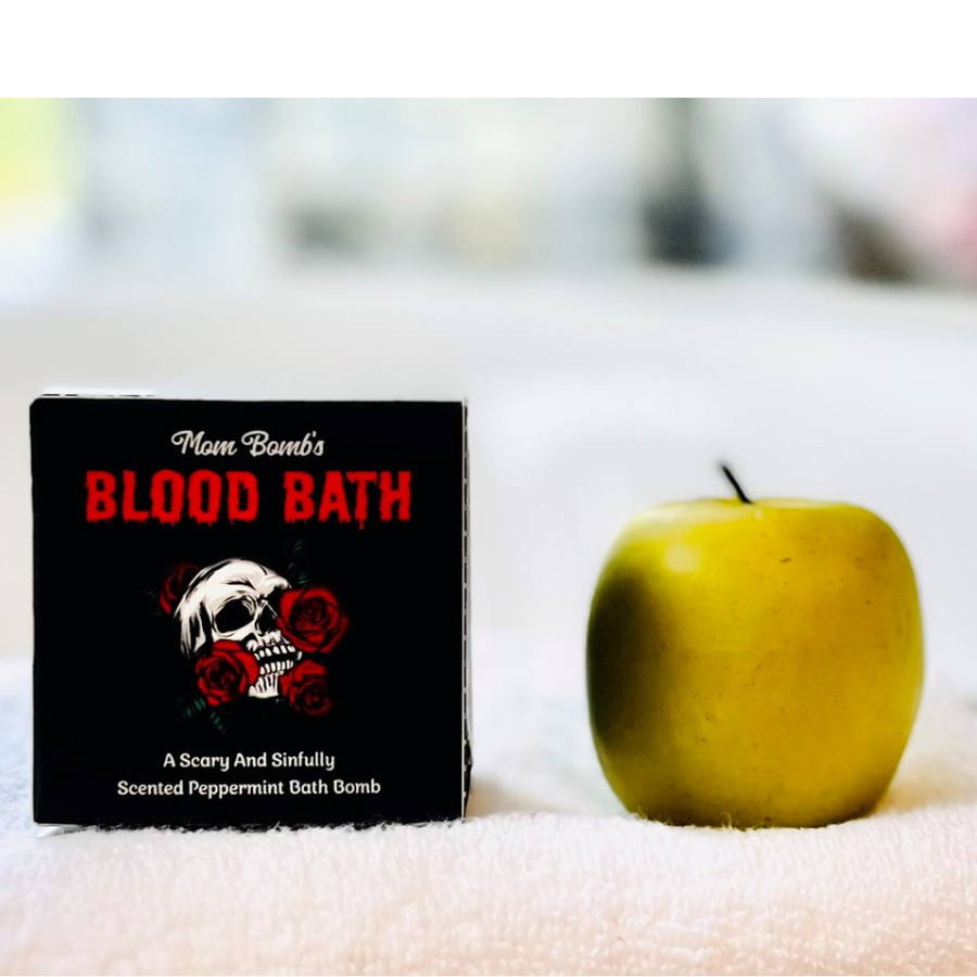 Unveil the Magic of Halloween with Our Blood Bath Bath Bomb: A Spooky Spa Experience Right at Home 🎃🛁