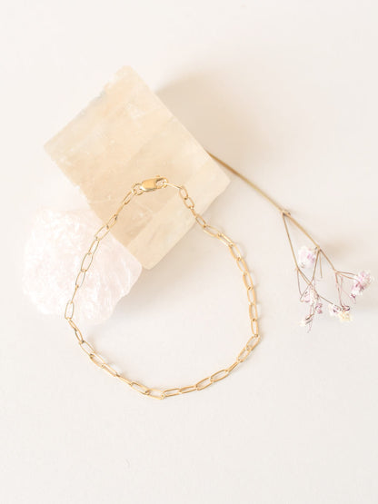 Paperclip Chain Bracelet