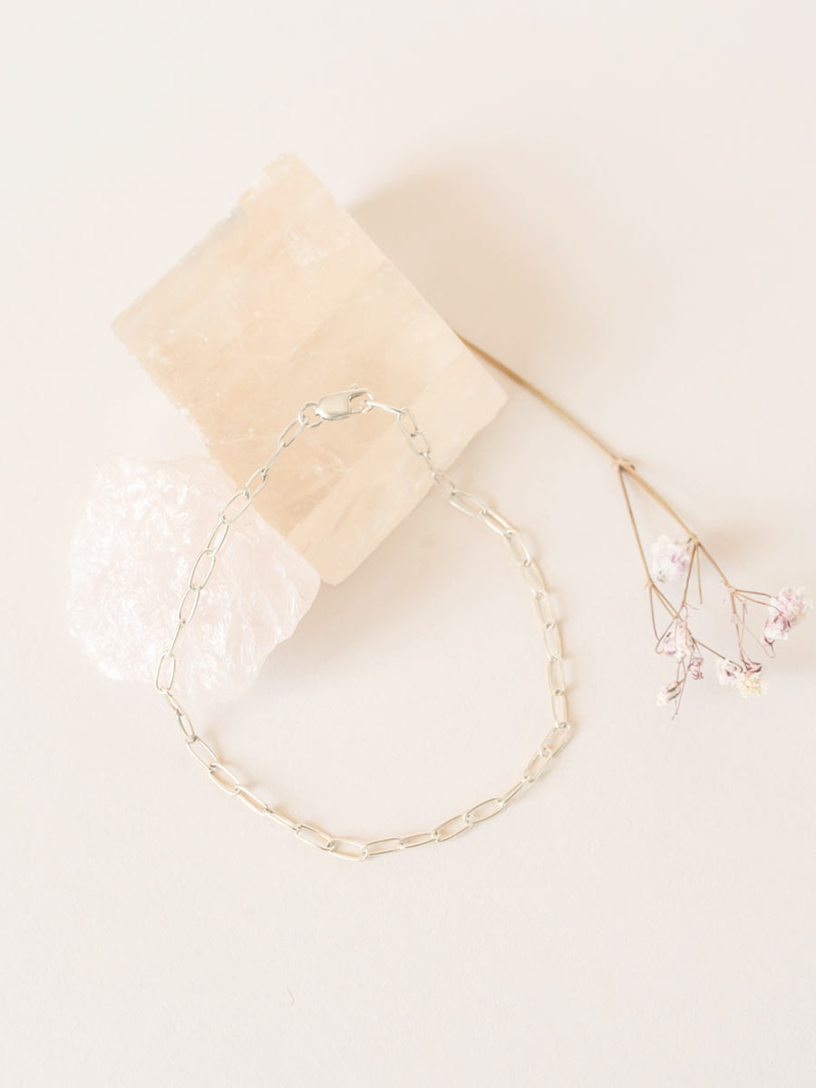 Paperclip Chain Bracelet