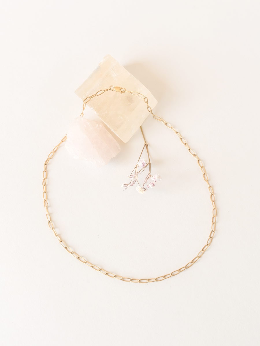 Paperclip Chain Necklace