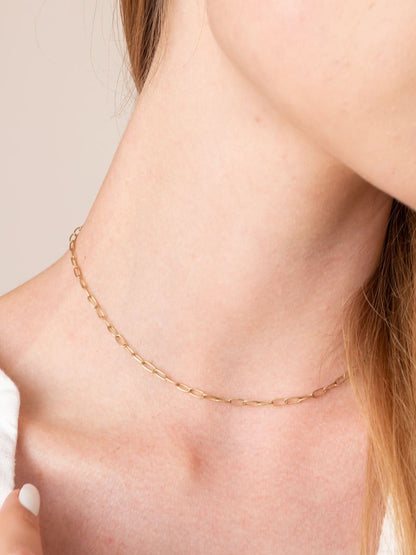 Paperclip Chain Necklace