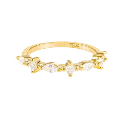 Delia 14k Gold Vermeil Ring