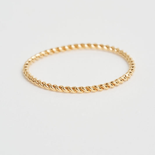 Twisted Stacking Ring