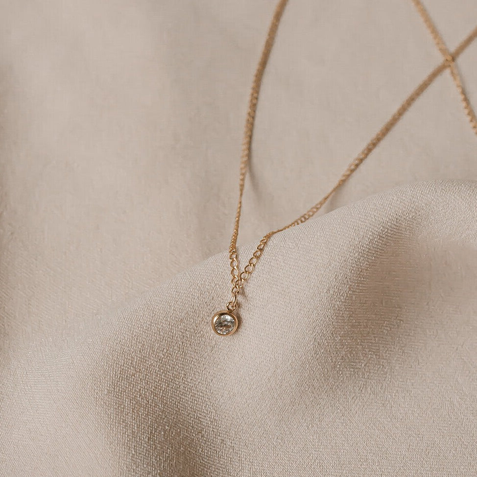 Delicate CZ Necklace