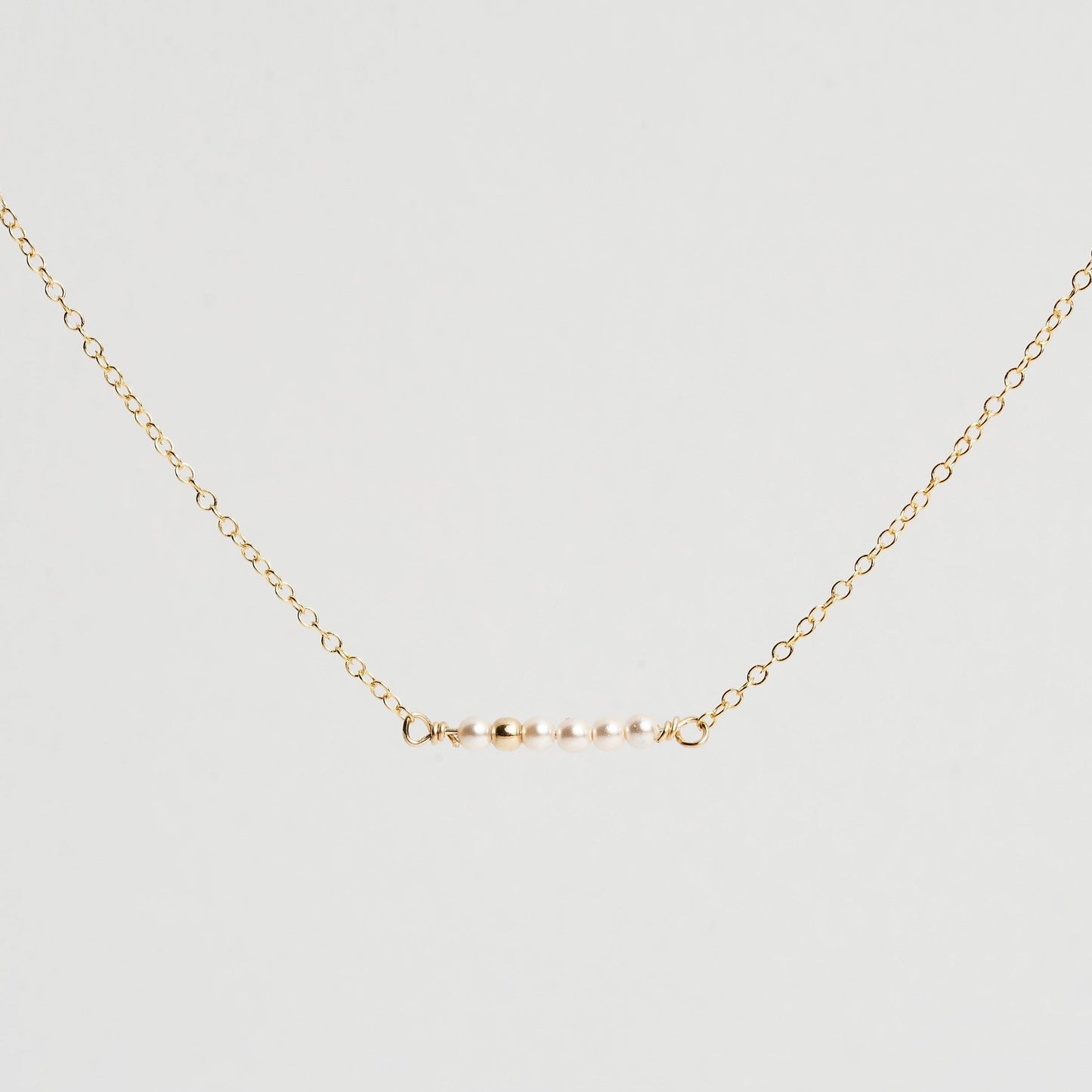 Pearl Bar Necklace