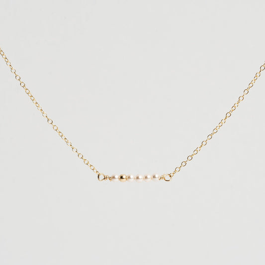 Pearl Bar Necklace