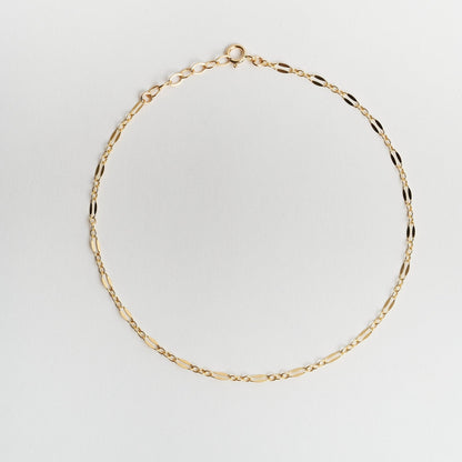 Luna Sequin Gold Chain Choker Necklace