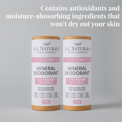 Mineral (Baking Soda-Free) Deodorant (Duo)