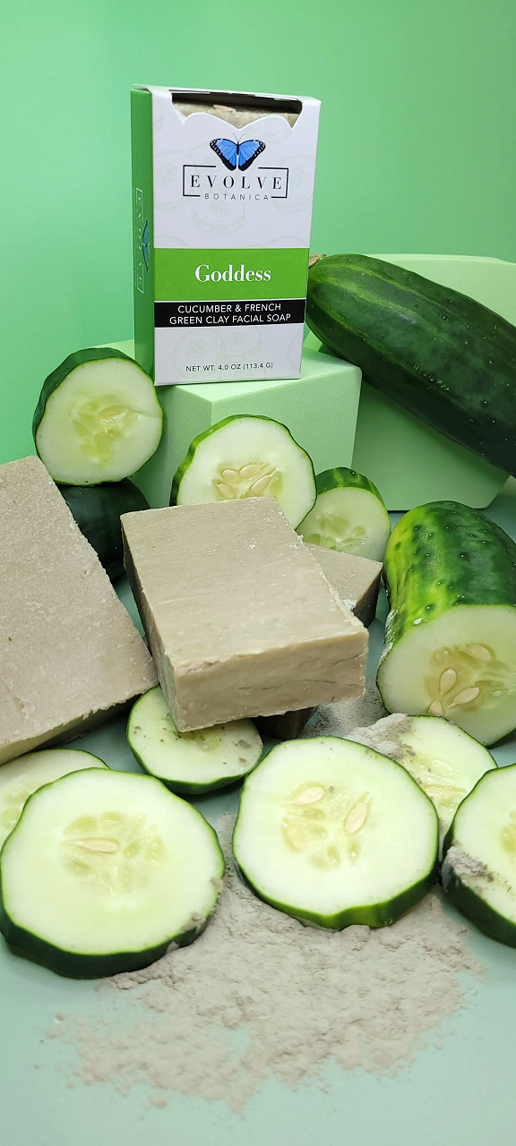 Standard Soap - Goddess Cucumber & French Green Clay (Facial Soap)