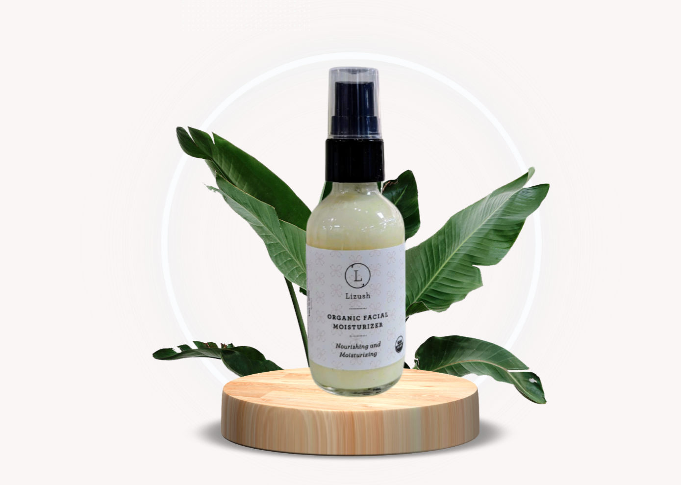 ORGANIC FACIAL MOISTURIZER Nourishing and Moisturizing