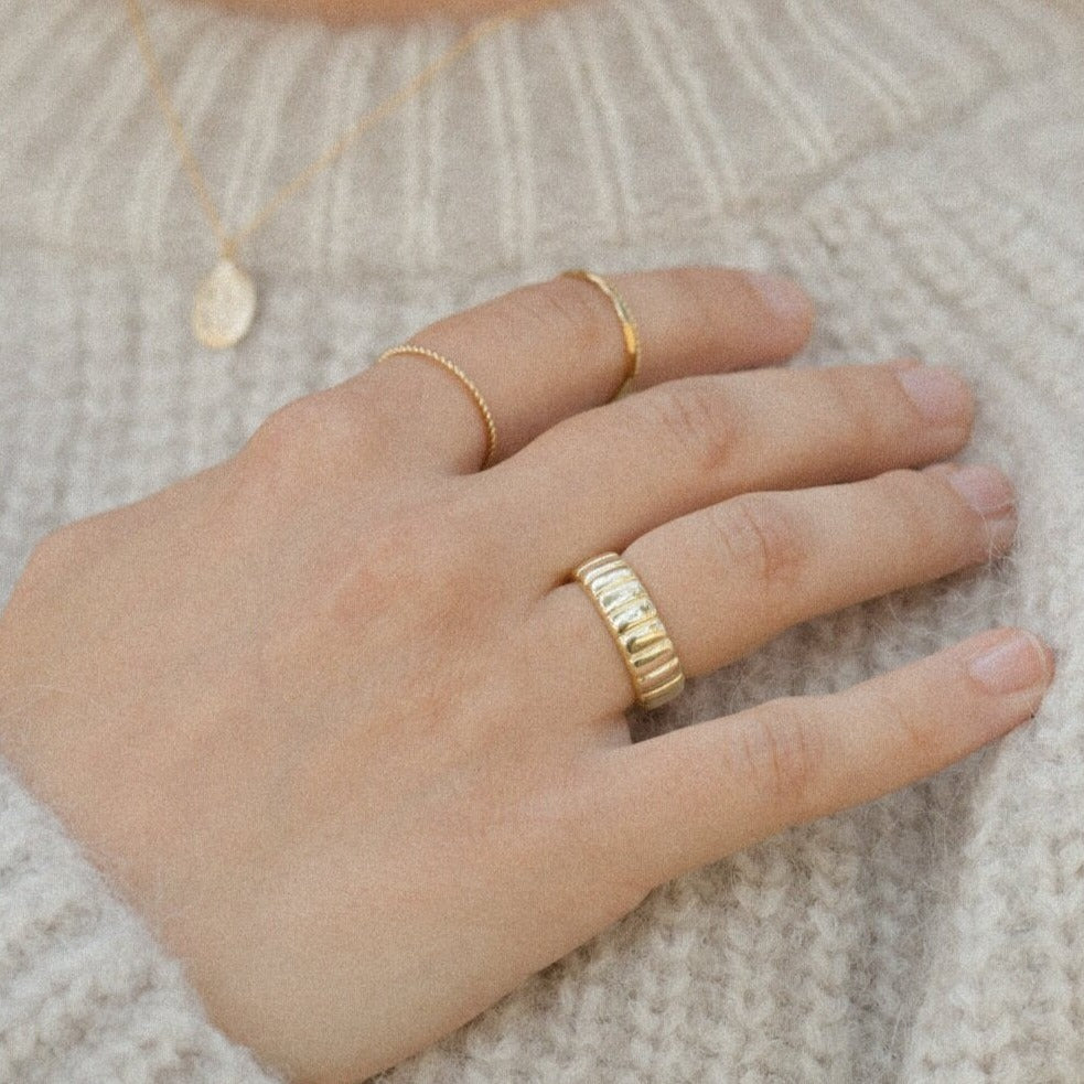 Twisted Stacking Ring