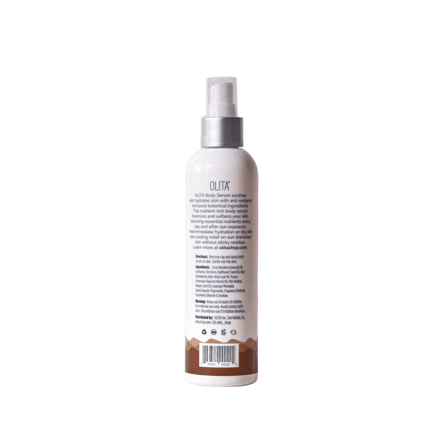 OLITA Hydrating Body Serum Cool Coconut