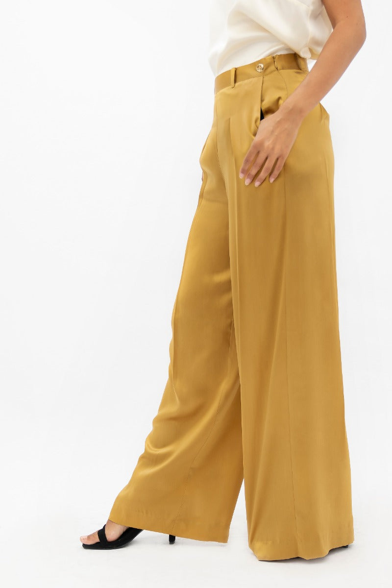 Branson  - Wide Leg Pants - Mimosa