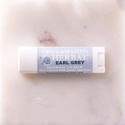 Natural Lip Balm, Herbal Infused, Earl Grey