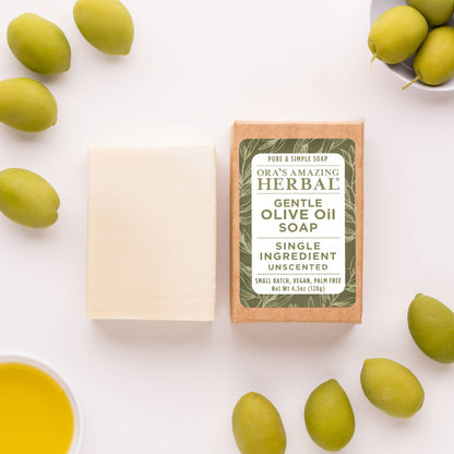 Gentle Olive Oil Soap, Unscented
